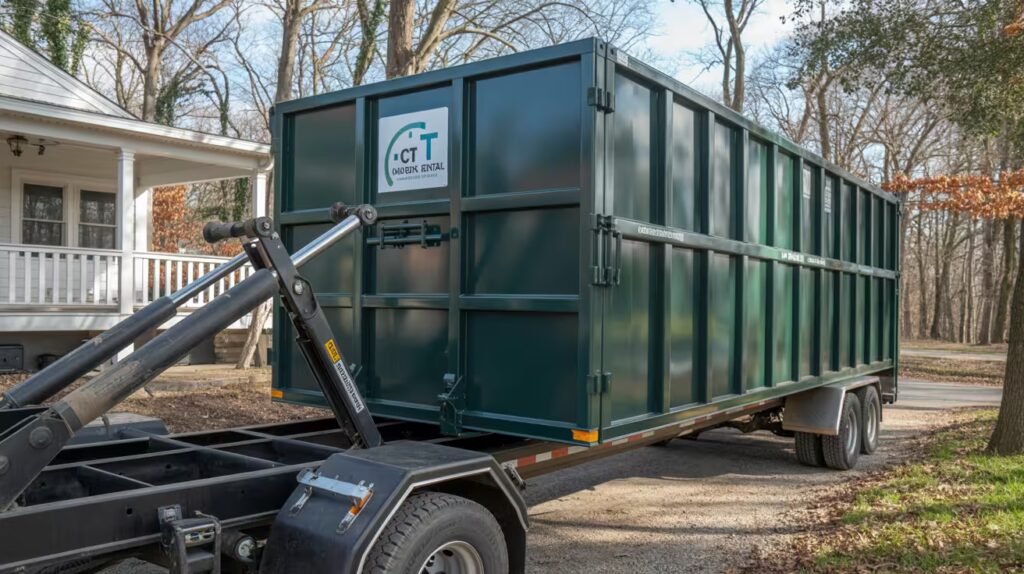 Dumpster Rental Truck